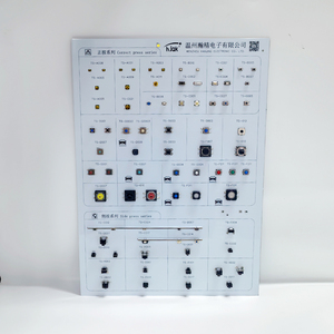 Colección de Interruptores Táctiles Multi-Estilo |   Conectores e Interruptores OEM/ODM: Interruptores Táctiles Impermeables + Conectores de Cable a Placa - Product Image 5