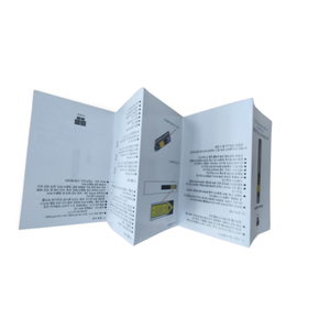 <span class=keywords><strong>Folleto</strong></span> <span class=keywords><strong>de</strong></span> Instrucciones para Productos Electrónicos Impreso a Color Personalizado, Manual <span class=keywords><strong>de</strong></span> Instrucciones Impreso en Tres Páginas - Product Image 1