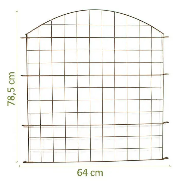 Grass Green Coating Fish Pond boundary fence pedestrian security fence