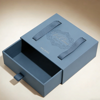 Boîte à bijoux en carton mat avec logo OEM, emballage cadeau, petit coffret pour collier et bague, imprimé, écologique, prix d'usine
