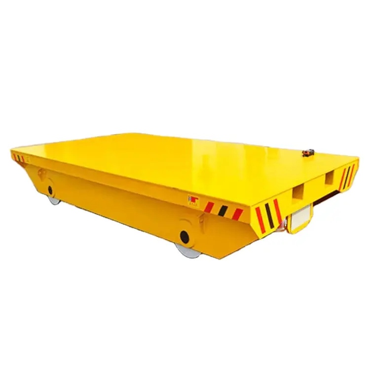 Loading 20 Ton Cable Drum Powered Transfer Cart For Steel Coil