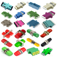 Adaptateur à bride FTTH LC Simplex Duplex Quad Monomode Multimode pour connexion de panneau de brassage