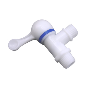 Robinet d'angle YUNSU de haute qualité à 2 voies, DN15, en plastique PP, 1/2 pouce, avec poignée inversée - Product Image 1