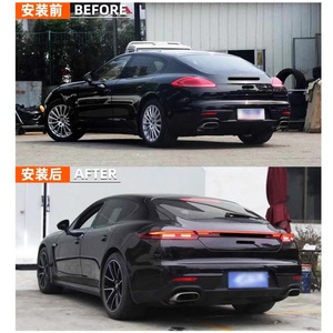Luz Trasera Continua Mejorada con Lámpara LED y Lente Roja para Panamera 970 2010-2016, Luz de Freno, Direccional y Reversa, 12V - Product Image 5