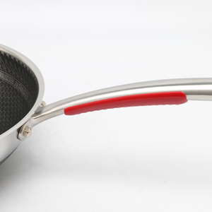 <span class=keywords><strong>Wok</strong></span> Triple de Acero Inoxidable 30/32/34cm, 3 Capas, Antiadherente, con Tapa de Vidrio Templado, Apto para Lavavajillas, Capacidad 18L - Product Image 6