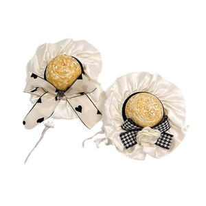 Sombrero <span class=keywords><strong>para</strong></span> Mascotas Hecho a Mano Estilo Francés, Sombrero <span class=keywords><strong>para</strong></span> Gatos, Accesorio <span class=keywords><strong>para</strong></span> Fotos, Salidas Festivas, <span class=keywords><strong>Estudio</strong></span>, <span class=keywords><strong>Perros</strong></span> Pequeños - Product Image 5