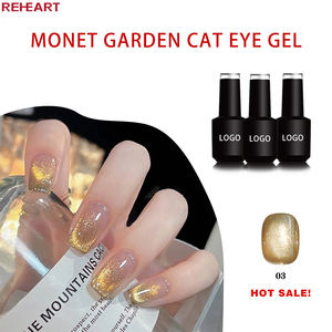 완전한 매니큐어 유기농 마그네틱 매니큐어 통기성 한국 무독성 개인 라벨 고양이 눈 젤 기회 기성품 - Product Image 4