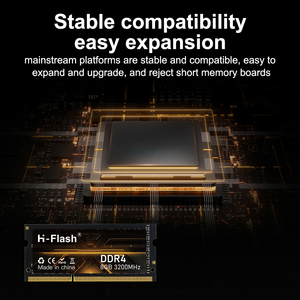 Memoria RAM H-Flash de 4GB 8GB 16GB 32GB DDR4 1333mhz 1600mhz 2400mhz 2666mhz 3200mhz para Portátiles <span class=keywords><strong>Gaming</strong></span> - Product Image 2