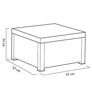 Set di Mobili da Giardino Contemporanei Eco-Friendly in Plastica Riciclata per 7 Persone, Divano, Poltrone e Tavolino da Caffè, Stile Spagnolo - Product Image 5
