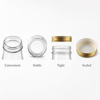 Capsules métalliques à filetage continu dorées de 38 mm, 48 mm, 56 mm, 60 mm, 70 mm, 86 mm avec doublure intégrée pour bocaux de conservation alimentaire – Vente en gros usine