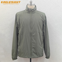 Veste isolante en laine mérinos pour homme, légère, en nylon 20D, manteau thermique d'extérieur, rembourrage en mélange de laine 120g, veste de randonnée chaude