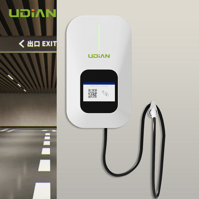 7kW EV Charging Station, AC Wallbox Electric Vehicle Charger with Type 2 Socket - Smart Home EVSE