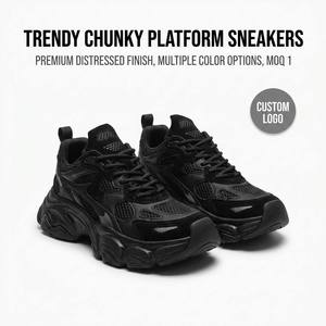 Sneakers da Donna Robuste e Traspiranti con Tomaia in Mesh, Stile Dad Shoes, per Uso Industriale Pesante, MOQ <span class=keywords><strong>1</strong></span> - Product Image 1