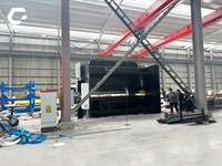 Presse plieuse électrohydraulique de 600 tonnes et 6000 mm avec commande CNC Delem DA53TX pour le pliage de tôles lourdes