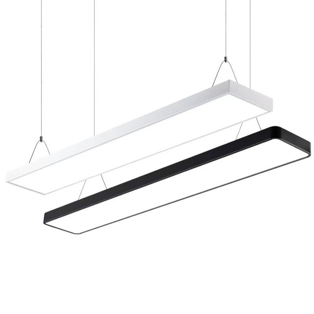 Lowest Price Led Panel Light Classroom Office Rectangle 1200mm 72W Linear Pendant Light