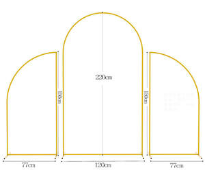 Vitrine de présentation cosmétique personnalisée, support mural de présentation pour centre commercial, mobilier de magasin de détail pour toile de fond de mariage - Vente chaude - Product Image 4