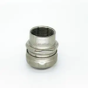FRB CE 304 stainless steel round head female thread fittings for male thread connection