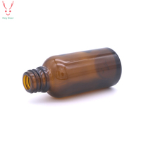 Flacon compte-gouttes en verre ambre de 30 ml pour les soins de la peau