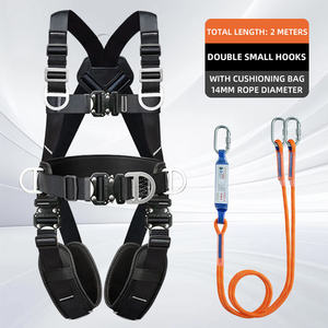 Brand New Atualizado <span class=keywords><strong>All</strong></span>-<span class=keywords><strong>Black</strong></span> Multi-Attachment Series High-Altitude Work <span class=keywords><strong>Safety</strong></span> <span class=keywords><strong>Harness</strong></span> - Product Image 3