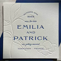 Cartes de remerciement personnalisées avec logo pour mariage, dorure à chaud, cartes de stationnement pour bar à boissons, cartes de place pour baby shower, mariage, qualité supérieure