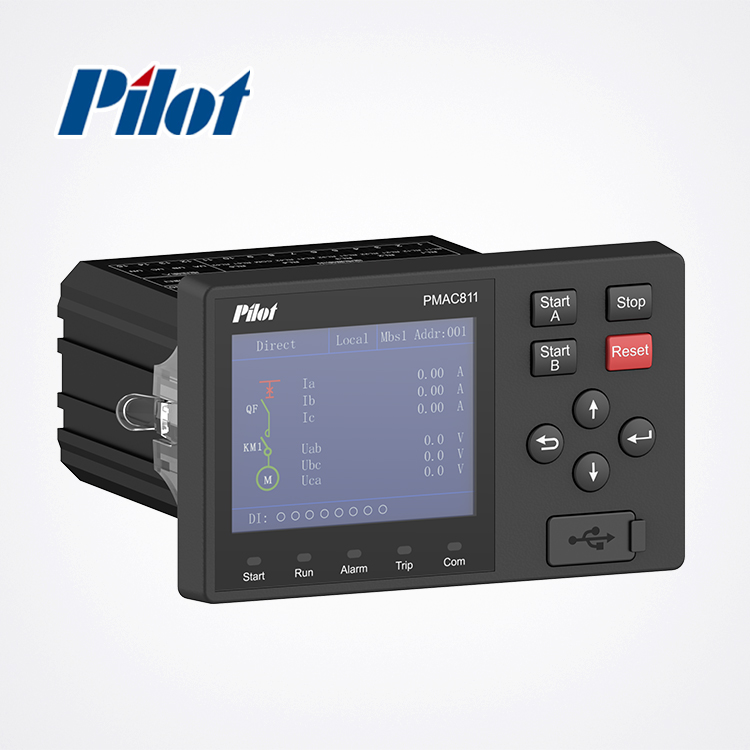 Маловольтный интеллектуальный контроллер защиты двигателя переменного тока PILOT PMAC811, защитное реле устройства с CT