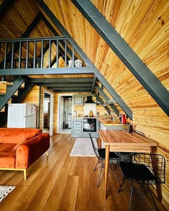 Tam giác kỳ nghỉ sang trọng cabin đúc sẵn biệt thự, cách nhiệt mô-đun nhỏ tam giác cư trú đúc sẵn căn hộ cabin - Product Image 3