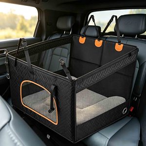 Asiento plegable para perros, cojín elevador para mascotas, protector de asiento de coche para cachorros, extensor de asiento de coche para perros grandes y medianos - Product Image 3