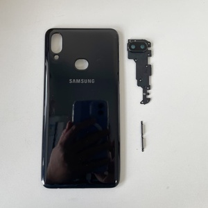 Carcasa Trasera para Batería con Recorte para Huella Dactilar SM-A107F SM-A107M, Placa Protectora de Cámara, Botones OEM para Galaxy A10s - Product Image 4