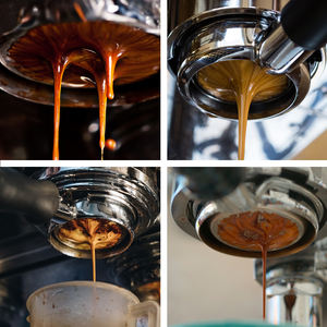 Espresso mesin kopi alat 304 baja tahan karat hitam kopi Bottomless Portafilter 51mm 2 telinga untuk 311GR-310GR/ECO310 - Product Image 6