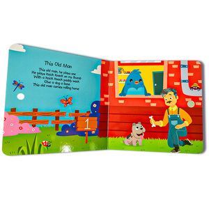 Servizi di Pubblicazione Libri Cartonati a Colori, Stampa di Libri Sonori per Bambini, Libri Audio in Inglese con Copertina Rigida per l'Apprendimento dei Bambini - Product Image 4