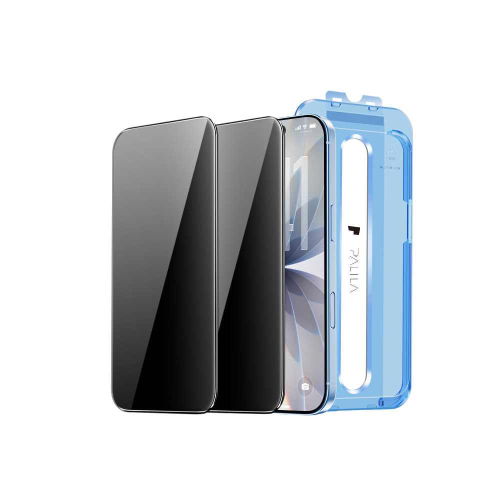 Tray + 2.5D Silk Print Privacy Glass 2-Piece+ Cleaning Kit