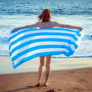 Sports <strong>Dock</strong> &amp; <strong>Bay</strong> - Quick Dry, Sand Free Custom Microfiber Beach <strong>Towel</strong> Jacquard Woven SwimTowel - Product Image 1