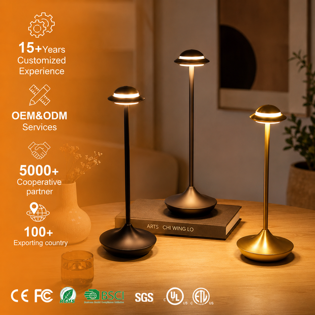 3 Color Rechargeable Led Desk Lamp Wireless Cordless Night Light Metal Iron Body Touch Control Table Lamp