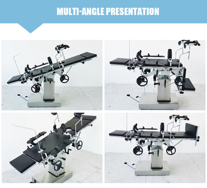 Mesa de Operaciones Multiusos, Altura Mínima de 750 mm, Ajuste Lineal de Patas de 120 mm, Acero al Carbono, Acero Inoxidable Opcional - Product Image 5