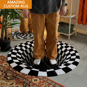 Tappeto Tufted Novità ANIME a Pelo Medio, Acquista Tutti i Tappeti Personalizzati con Logo - Product Image 4