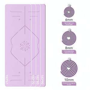 Tapis de <span class=keywords><strong>yoga</strong></span> en TPE imprimé au laser avec logo personnalisé, écologique, extra épais, durable, tapis de <span class=keywords><strong>yoga</strong></span> et de Pilates de 8 mm d'épaisseur, sac pour tapis de <span class=keywords><strong>yoga</strong></span> - Product Image 3