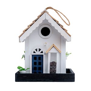 กล่องรังนกไม้ขายส่ง บ้านนกไม้ติดตั้งภายนอกสำหรับเพาะพันธุ์ - Product Image 1