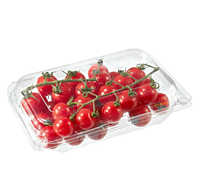 Emballage de fruits embalaje de fruta de plastico avec logo personnalisé pour tomates cerises