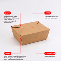 Contenants personnalisés boîte de nuggets de poulet boîte d'emballage en papier jetables fast-food frites françaises