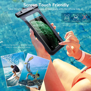 Custodia personalizzata per nuoto galleggiante in plastica a secco borsa impermeabile per telefono con cordino protettore per <span class=keywords><strong>iPhone</strong></span> 15 14 12 - Product Image 5