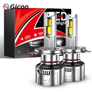 Gicoo V8s Bombillas LED para Faros Delanteros de Coche de 3000K a 6500K, H1 H4 H7 H11 9005 9006, Control por Aplicación, Canbus, Bombillas para Coche, Luces Antiniebla con Estrobo - Product Image 3