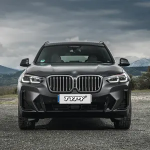 Kits de carrocería de coche para <span class=keywords><strong>BMW</strong></span> X3 G01 2018-2021 actualización a <span class=keywords><strong>2022</strong></span> <span class=keywords><strong>X3M</strong></span> estilo delantero Dnd parachoques traseros 1:1 diseño accesorios de coche - Product Image 3