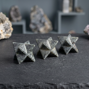 Nouvel Arrivage Étoile de Merkaba en Agate, Pierre Gemme Gravée pour la Guérison, le Feng Shui et l'Amour, Décoration d'Intérieur - Product Image 2