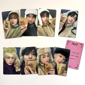 8pcs/set KPOP Stray Kids Fans Sign Card Special Card SKZ IT TAPE Postcard Hyunjin Felix Lee Know I.N Photocards EVENT Cards - Product Image 1
