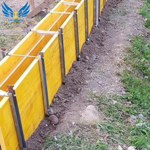 Panel de Encofrado de 3 Capas Amarillo para Construcción de Muros y Columnas, Fabricante Chino - Product Image 4