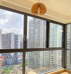 Cadre de fenêtre coulissante moderne résistant aux ouragans, en aluminium économique à double vitrage avec moustiquaire pliante, dernier design - Product Image 5