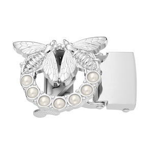 ファッションアクセサリー合金金属女性のベルトバックル3D蜂デザイン - Product Image 2