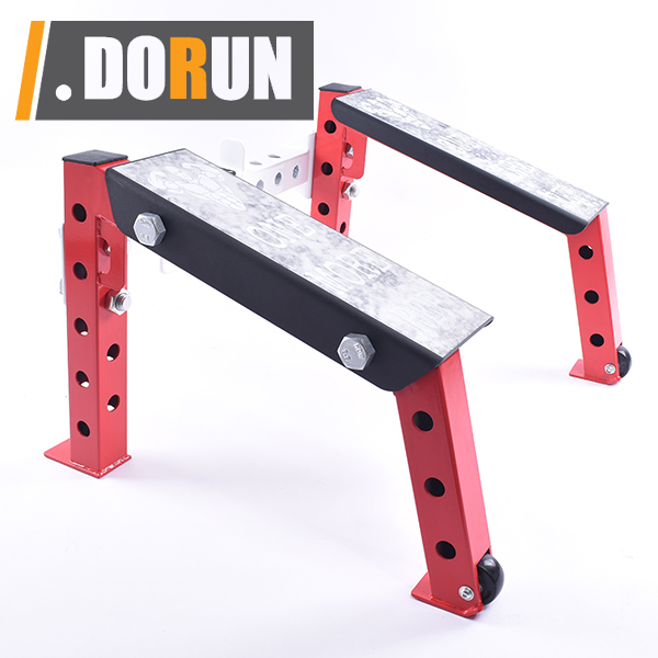 Professional DorunFit DR-SR010 Steel Squat Stand Rack High Quality T-Bar Landmine Row Platform Machine Adjustable Durable 500