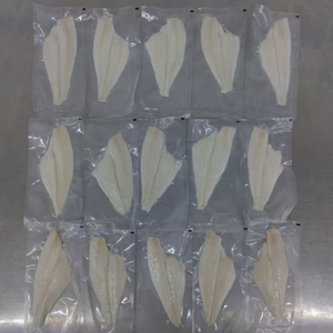 Peixe Congelado Premium 100% Natural do Alasca, Capturado em Águas Profundas, Filé de Linguado Sem Pele, Livre de Químicos, 1x10lb para Exportação - Product Image 2