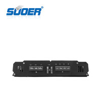 Amplificateur Auto Monobloc Classe D Suoer 1500 Watts de Puissance Maximale avec Filtres Actifs, Sortie 1 Canal